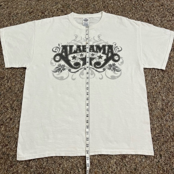 🎸 '17 Alabama Band Deep South Original Country Rock Text Star Loop Wrap Tee - Picture 9 of 14